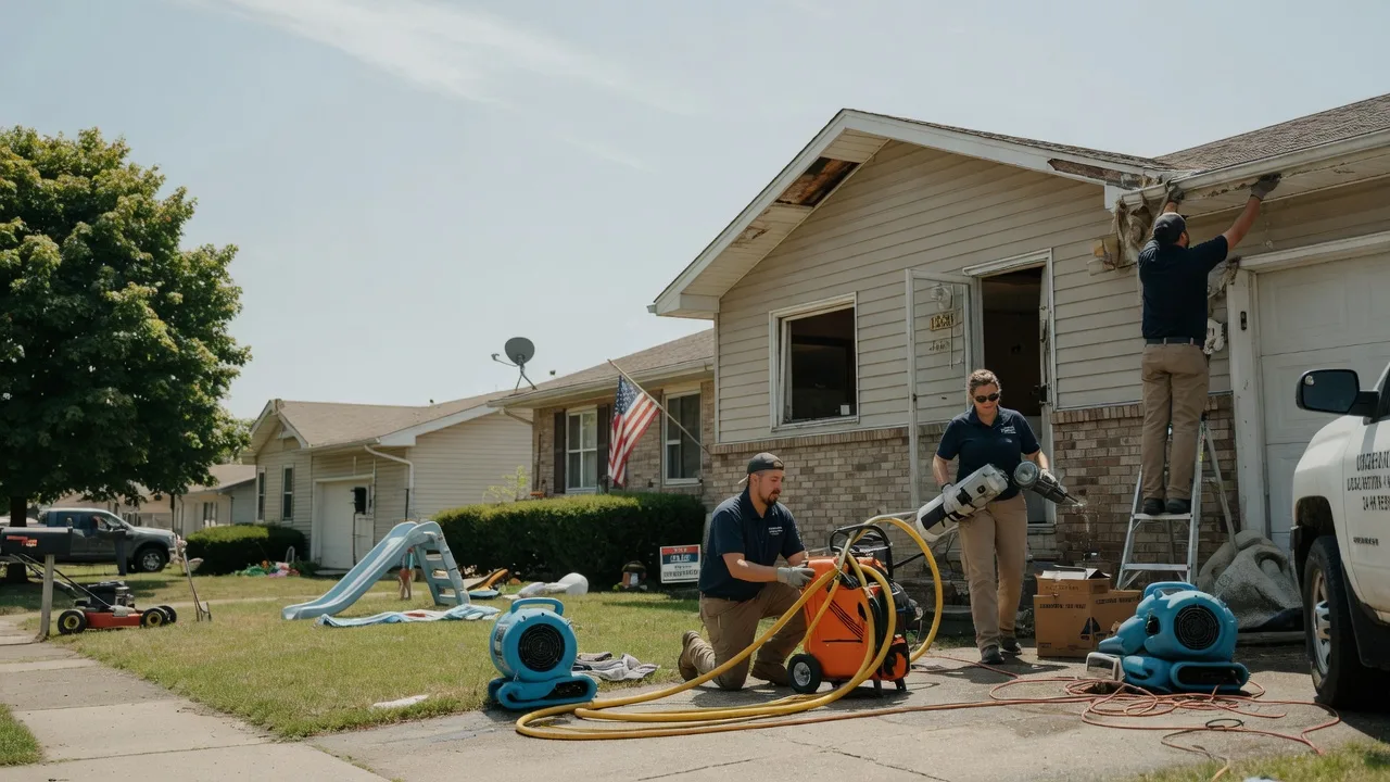 Water Damage Restoration in New Glarus, WI near me